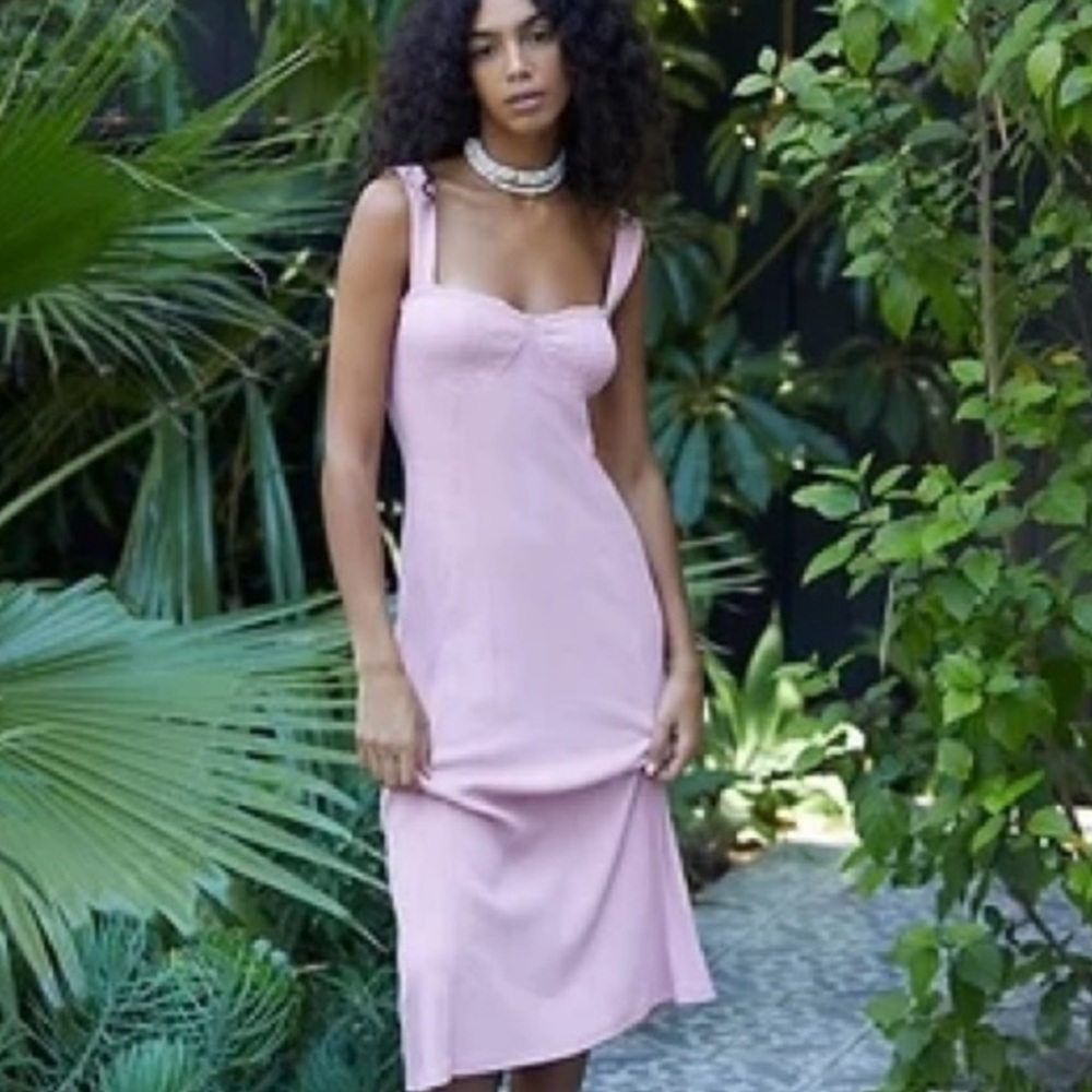 Free People Blush Midi Dress